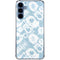 Blue Tie Dye Galaxy A35 5G Clear Case